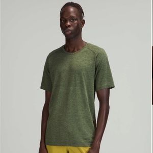 Men’s Lululemon Metal Vent Tech Short Sleeve Shirt Rainforest Green Medium